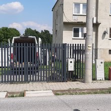 Kovaná brána s bráničkou SABE
