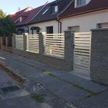Kované oplocení rodinného domu a branka AVEL