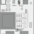 Řídící jednotka 230V s rádio dekodérem 433.92 MHz (fix + pláv. kód)